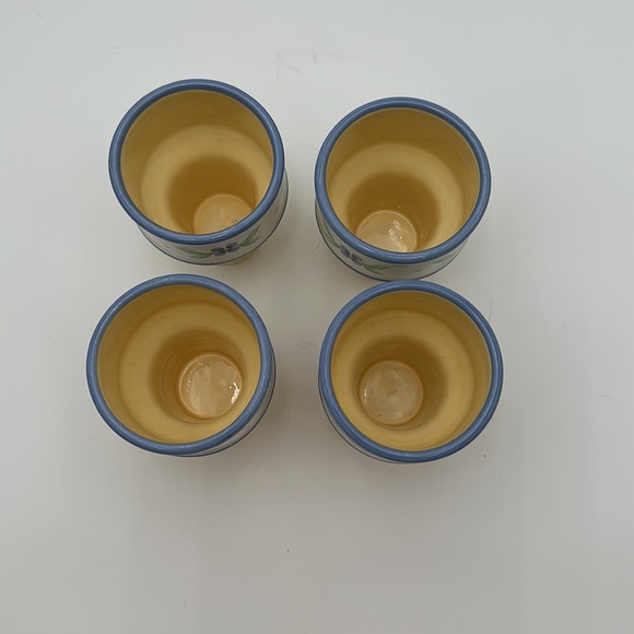 Pfaltzgraff Dinnerware, Summer Breeze, Ice Cream Cone Cup- set of four - Picture 2 of 16